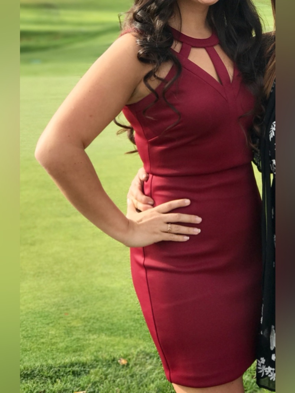 Guess Scarlet Halter Mini Dress